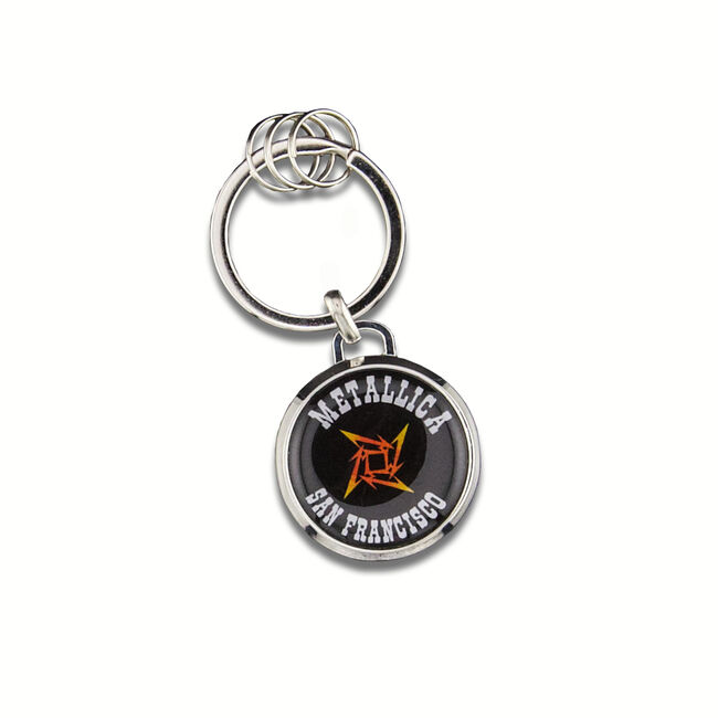 San Francisco Ninja Star Keychain, , hi-res