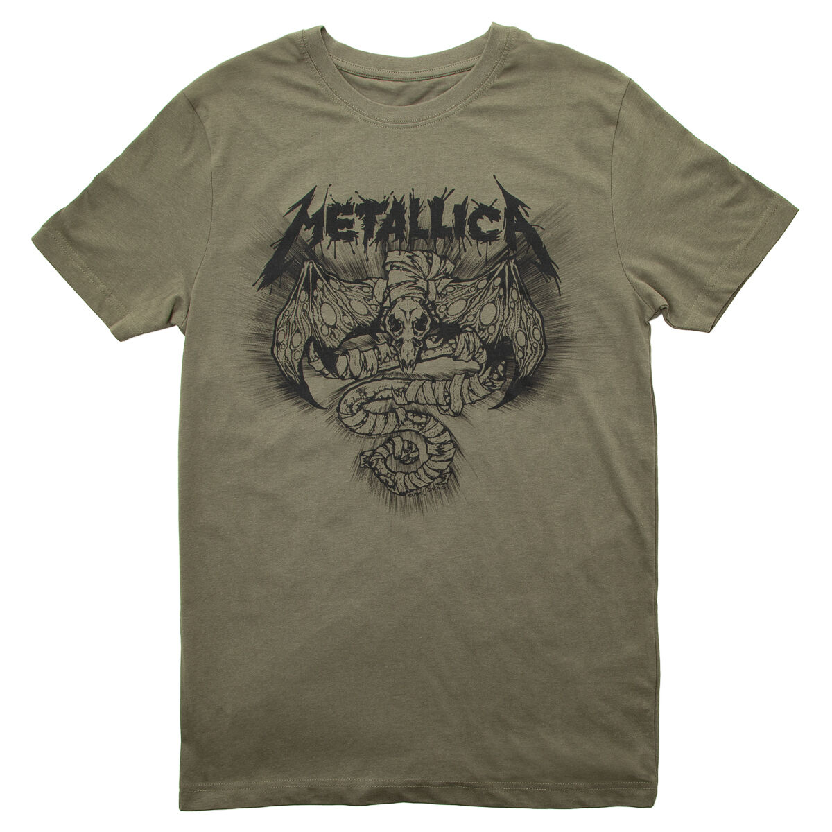 metallica green shirt