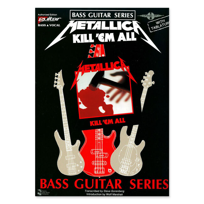 Kill 'Em All - Bass Guitar Tablature Book, , hi-res