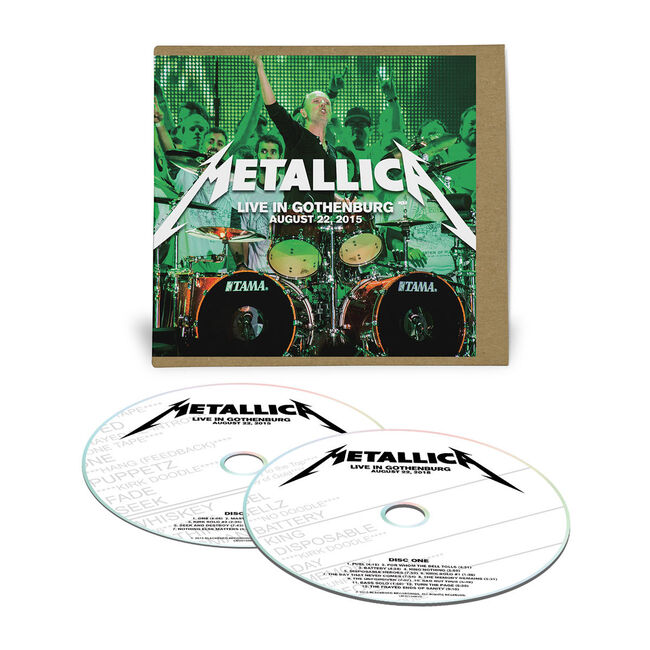 Live Metallica: Gothenburg, Sweden - August 22, 2015 (2CD), , hi-res