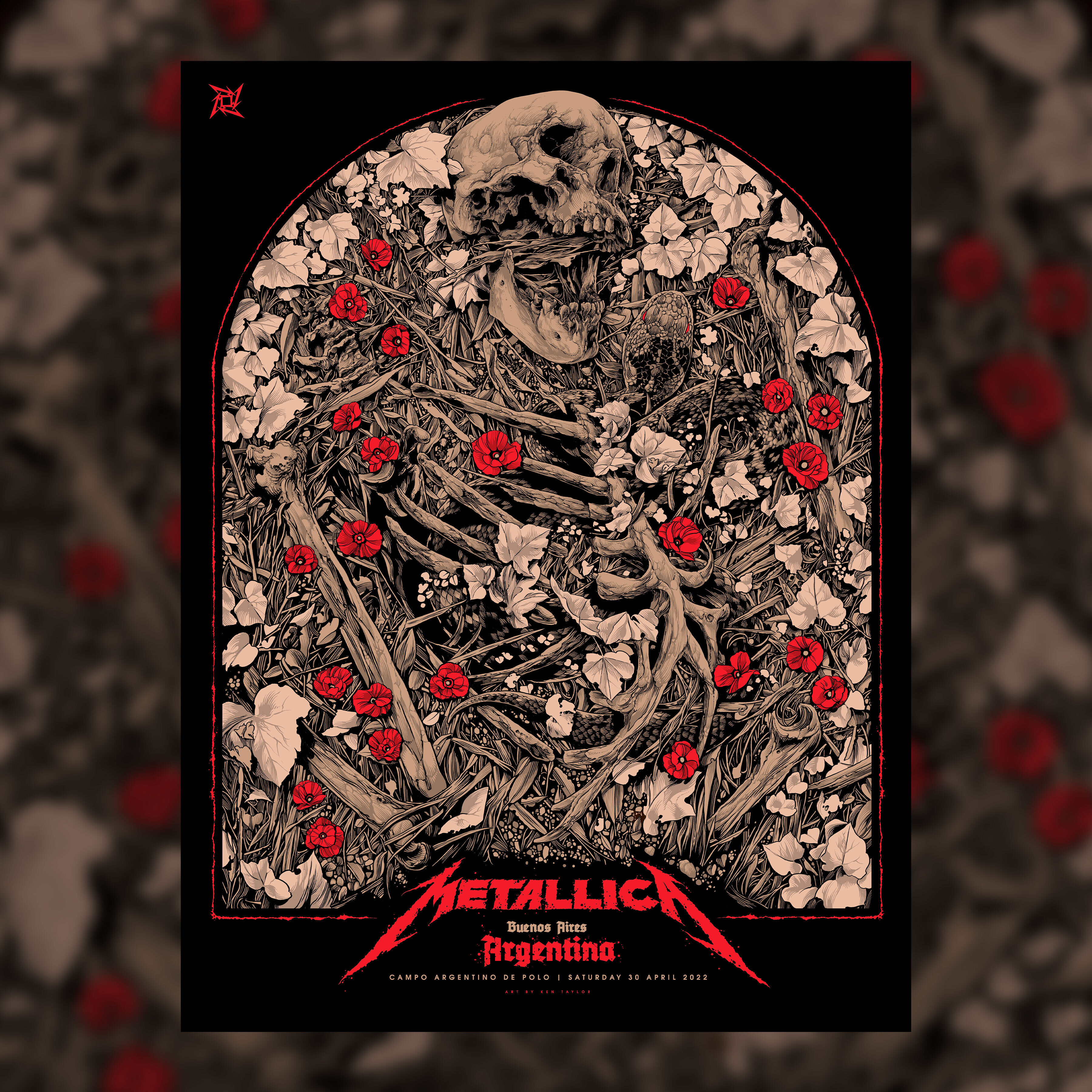 Metallica campo de polo outlet