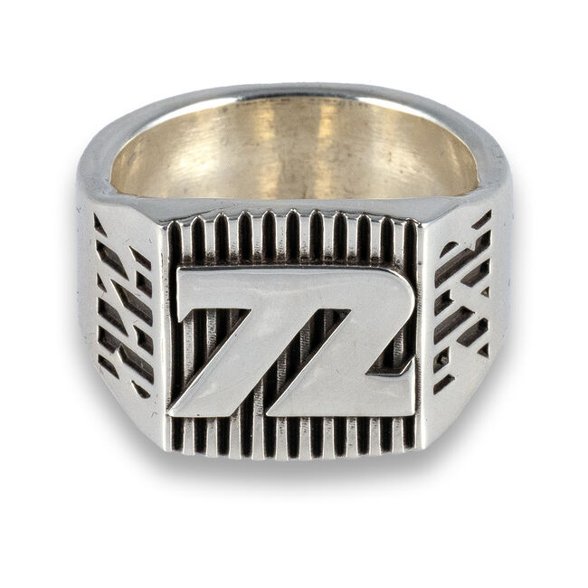 72 Seasons Silver Ring - Size 11, , hi-res