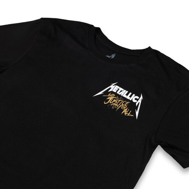 ...And Justice For All Pinball Art T-Shirt - 2XL, 