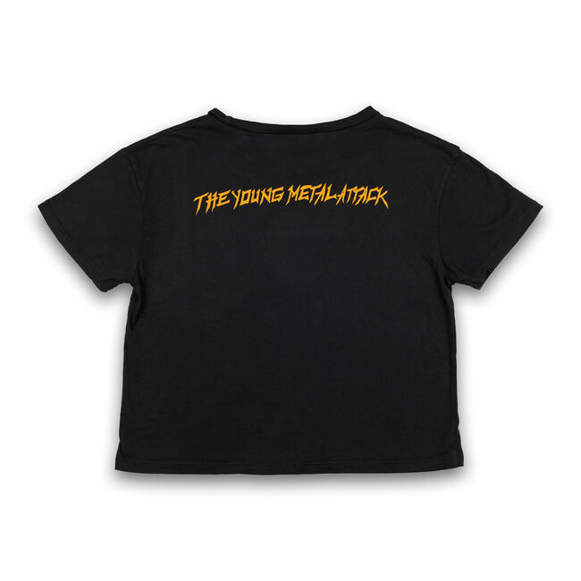 WOMEN'S Young Metal Attack Scoop Neck T-Shirt, 