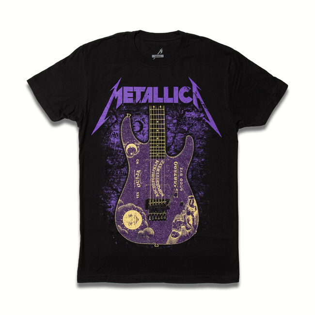 Kirk Hammett Purple Ouija Guitar T-Shirt - XL, , hi-res
