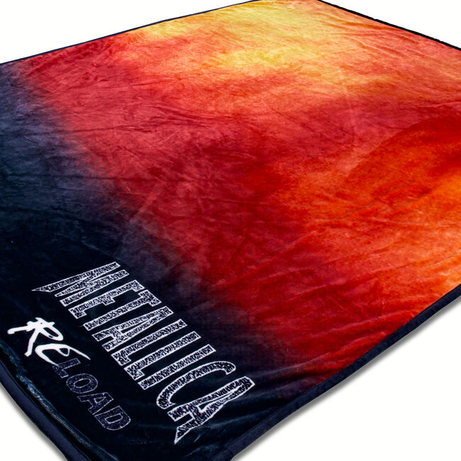 Load/Reload Two-Sided Raschel Blanket, 
