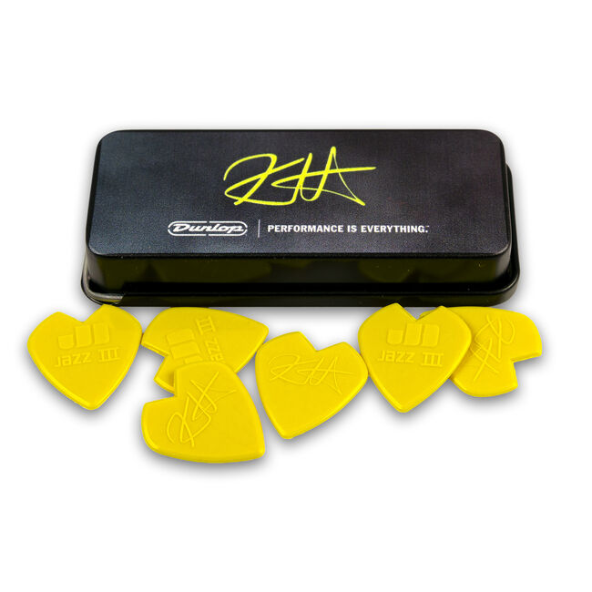 Kirk Hammett Yellow Jazz IIIs Pick Tin, , hi-res