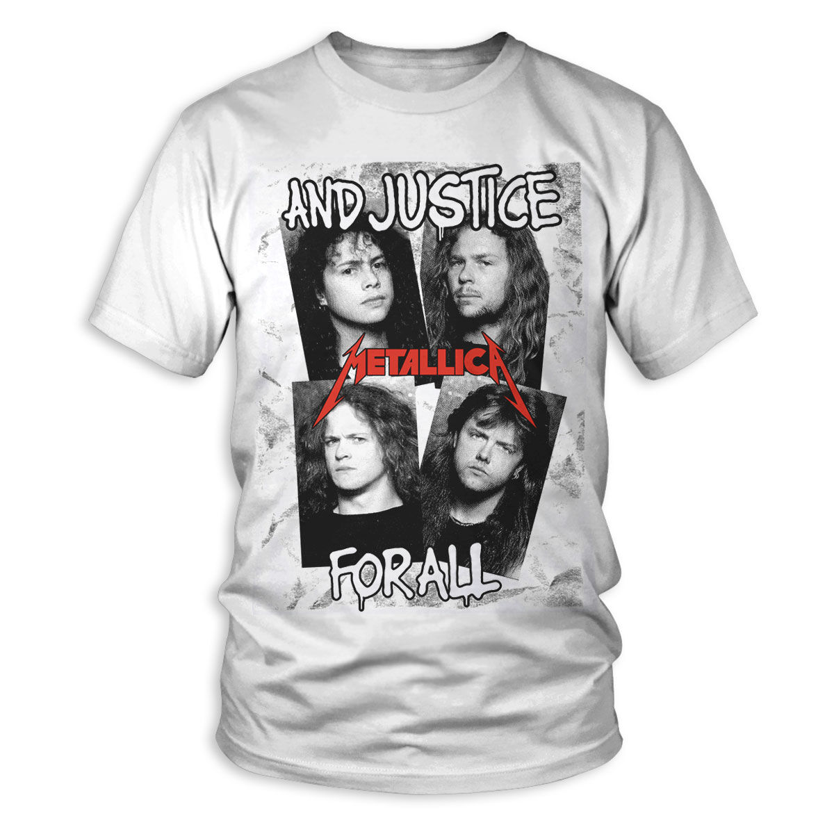 Metallica And Justice For All Graphic T-Shirt XS S M L XL 2XL 