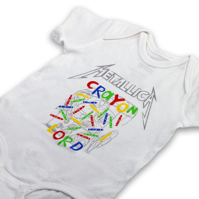 Crayon Lord Onesie (White) - 3/6 Mo., , hi-res