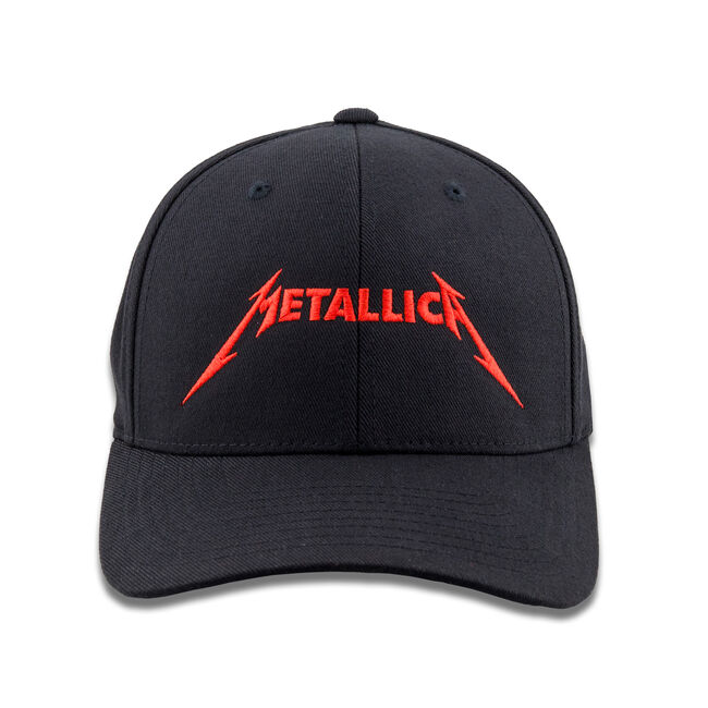 Red Logo Flex Fit Hat | Metallica.com