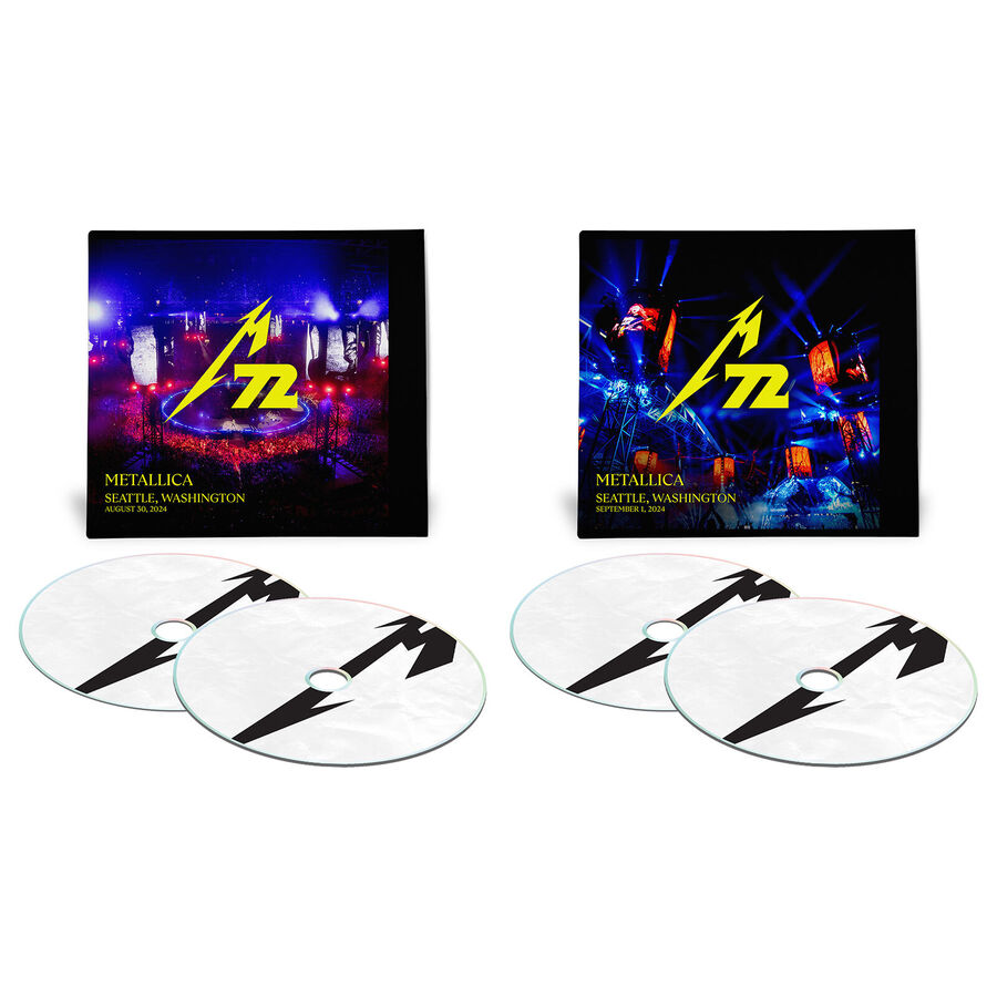 Live Metallica: Seattle, Washington - M72 Tour Two Day Show CD Bundle, , hi-res