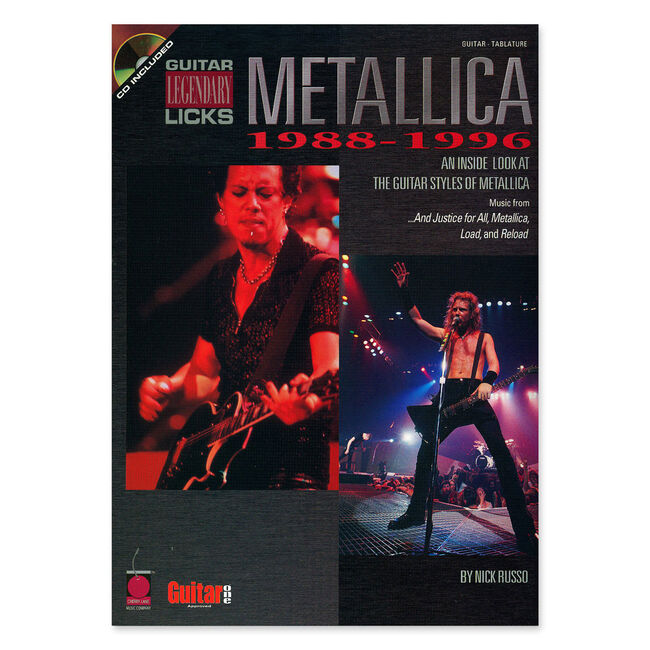 Legendary Guitar Licks 1988-96 - Guitar Tablature Book (w/ CD), , hi-res