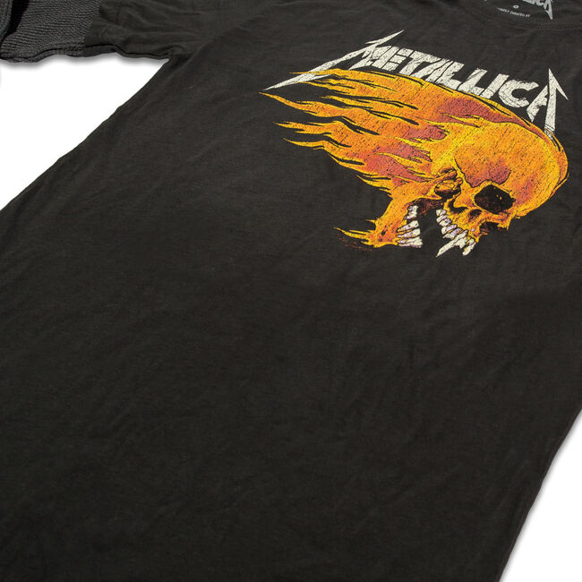 Flaming Skull Thermal (BLK/CHAR), , hi-res