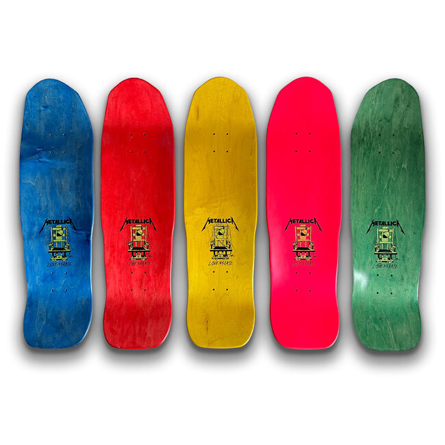 Lovenskate x Metallica Ride the Lightning Skate Deck, 