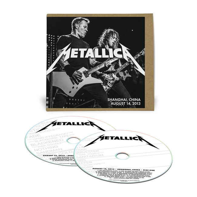 Live Metallica: Shanghai, China - August 14, 2013 (2CD), , hi-res