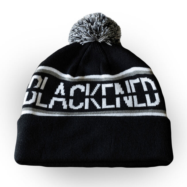 Blackened Whiskey Pom Beanie, , hi-res