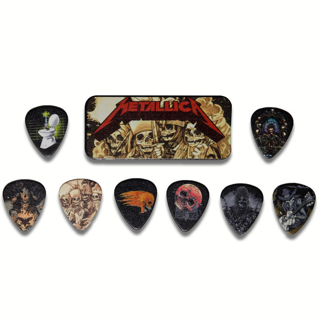 The Four Horsemen Artwork Pick Tin (Sepia), , hi-res