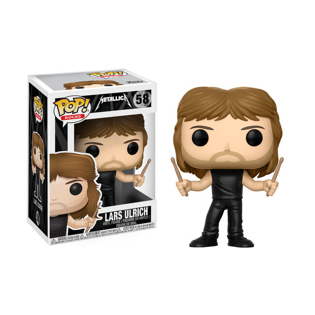 Funko POP! Rocks: Lars Ulrich Action Figure, , hi-res