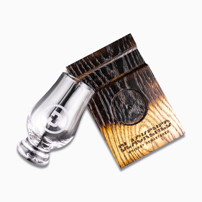 Blackened Whiskey Cigar Stave &amp; Glencairn Glass, , hi-res