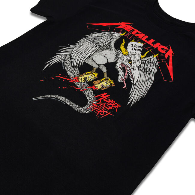 Liquid Death x Metallica T-Shirt - 2XL, , hi-res