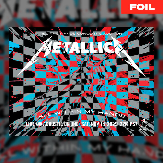 2020 Helping Hands Benefit Show FOIL Poster (Kii), , hi-res