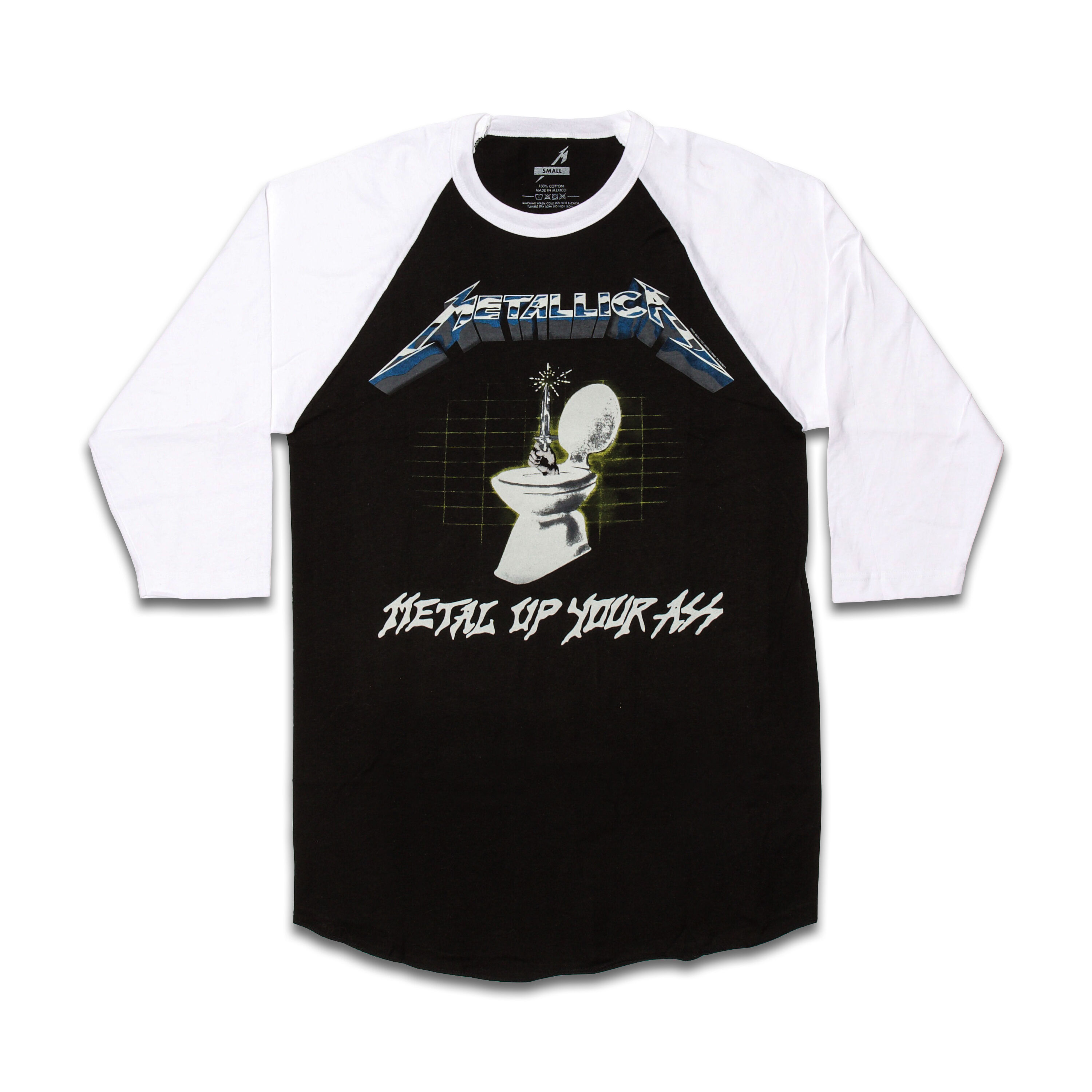 Metallica baseball discount tee