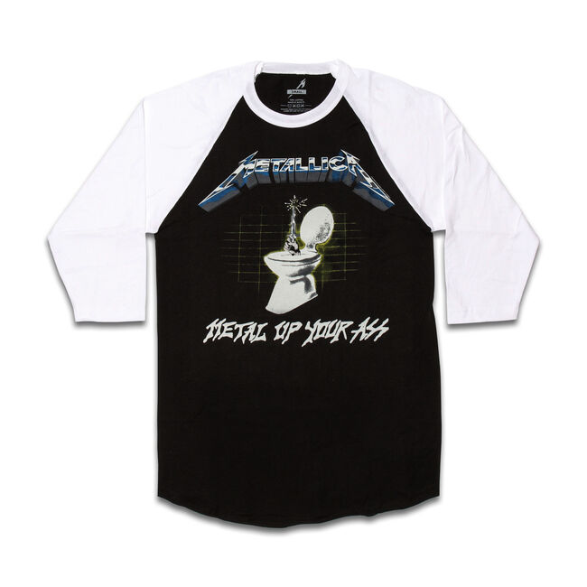 Metal Up Your Ass Baseball Raglan - Medium, , hi-res