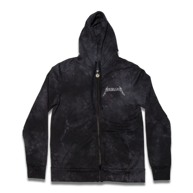 Shortest Straw Tie-Dye Full-Zip Hoodie - Medium, 