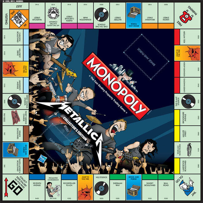MONOPOLY Metallica Edition, 
