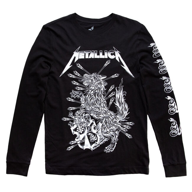 Lukey Wolf Long-Sleeve Shirt, , hi-res