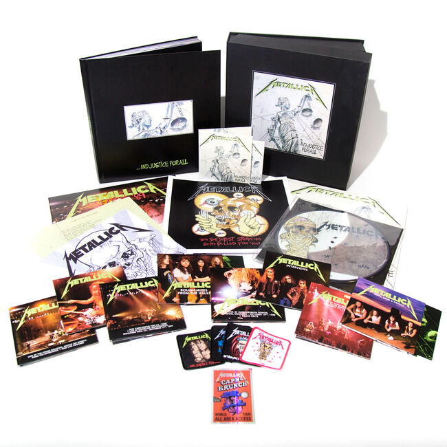 Resultado de imagem para “… And Justice for All” boxset