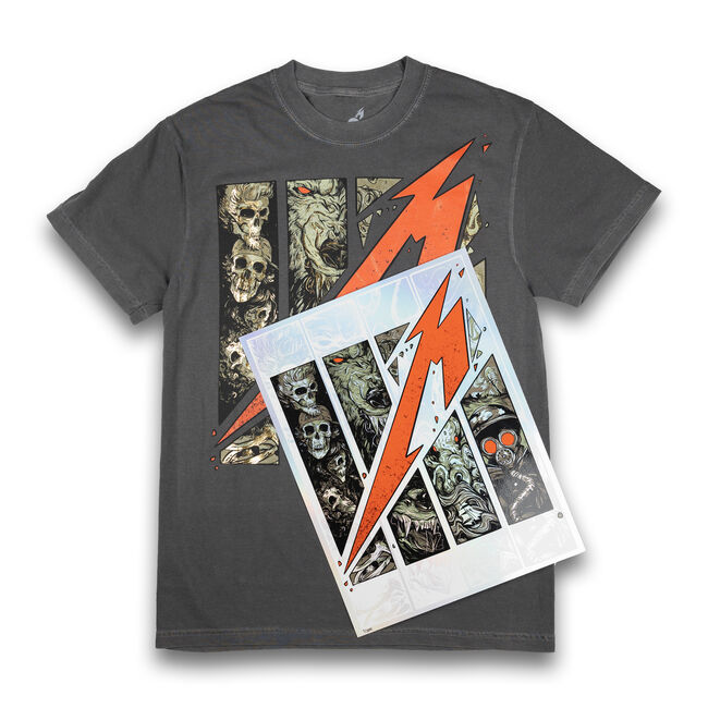 Fifth Member™ WolfSkullJack Poster and T-Shirt Bundle, , hi-res