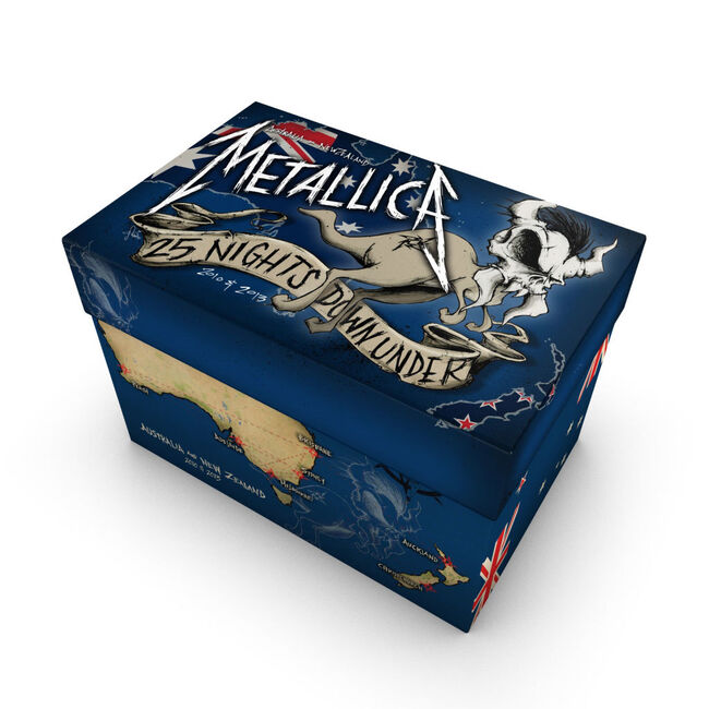 Live Metallica: 25 Nights Down Under CD Box Set, , hi-res