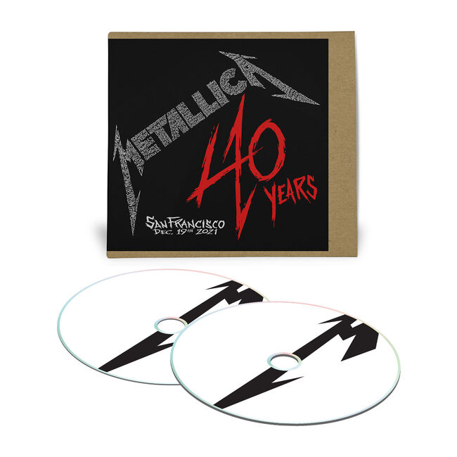 Live Metallica CDs  The Met Store at