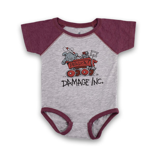 Damage, Inc. Wagon Onesie - 6-12 Mo., , hi-res