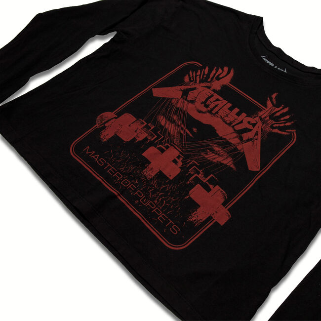 WOMEN'S Master of Puppets Crop Long-Sleeve Shirt, 