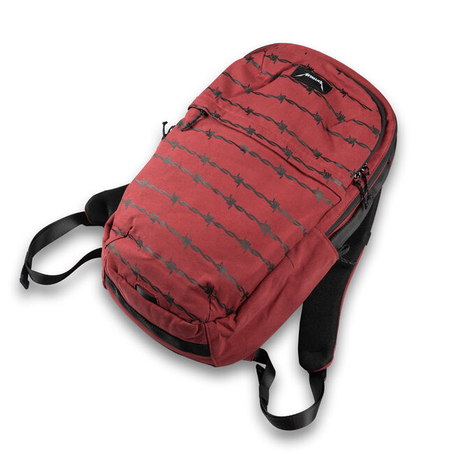 Barbed Wire Logo Backpack, 