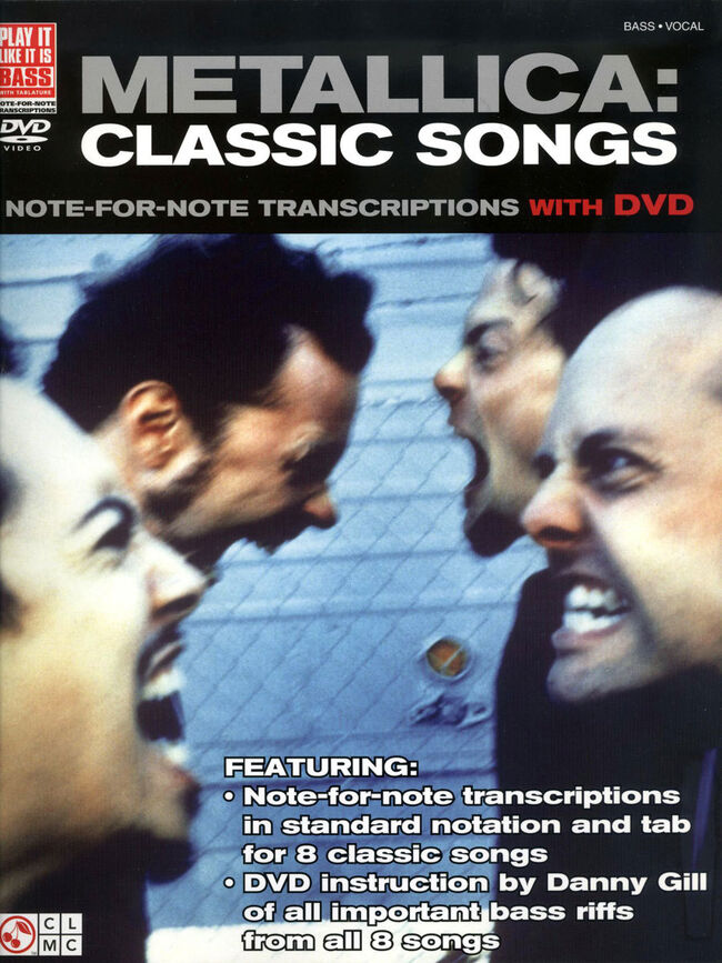 Classic Songs for Bass - Bass Guitar Tablature Book (w/ DVD), , hi-res