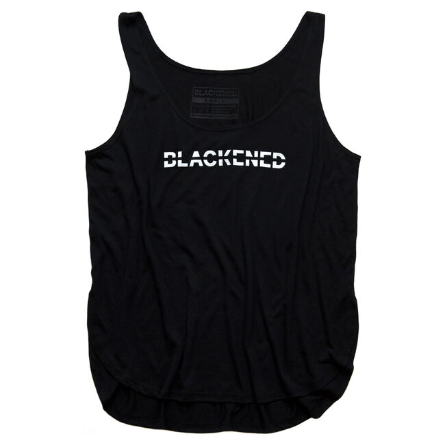 Women's Blackened Whiskey Flowy Slit Tank, , hi-res