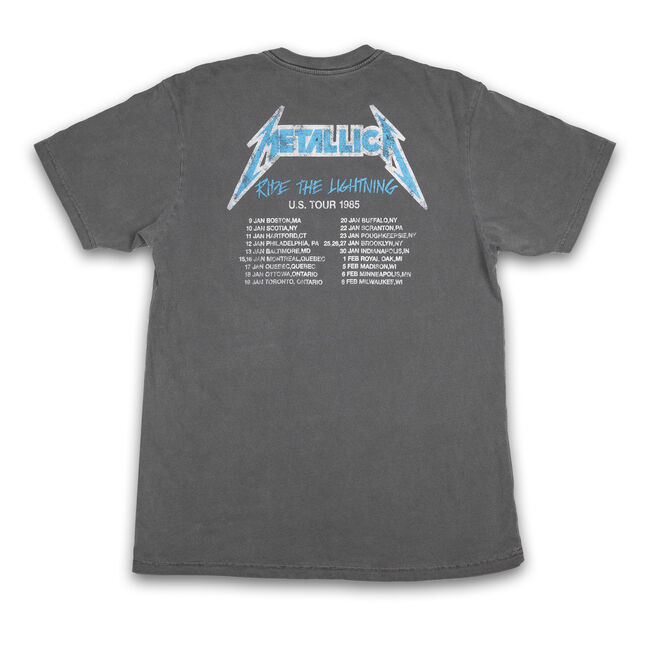 Ride The Lightning 1985 Tour T-Shirt, 