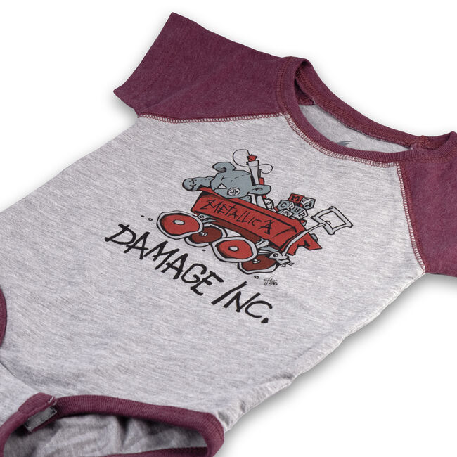 Damage, Inc. Wagon Onesie, 