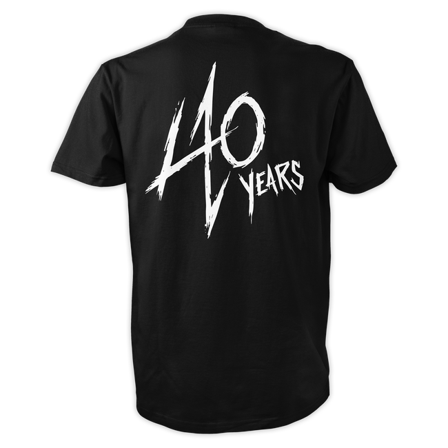 40th Anniversary Songs T-Shirt - XL, 