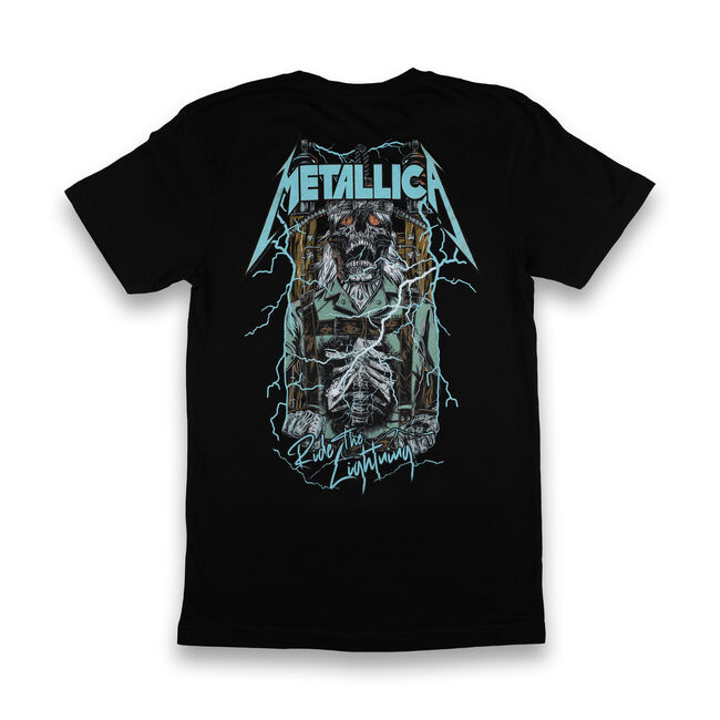 Ride The Lightning Pinball Art T-Shirt - 4XL, , hi-res