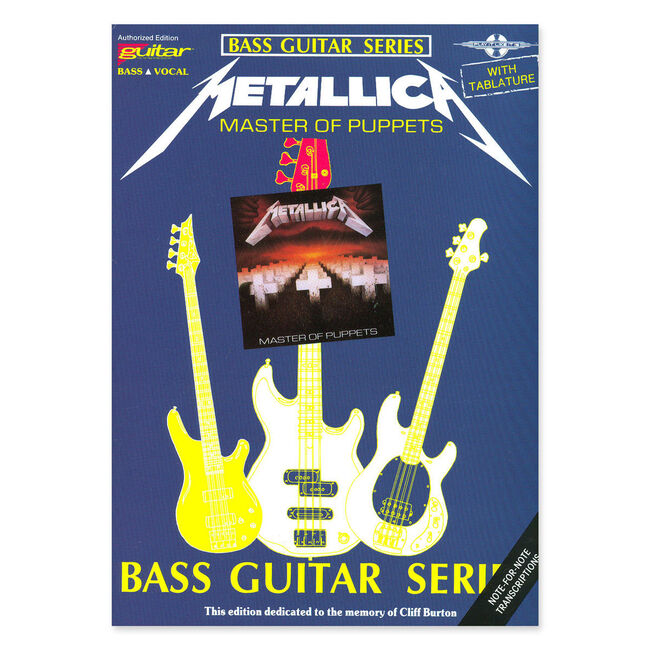 Master of Puppets - Bass Guitar Tablature Book, , hi-res