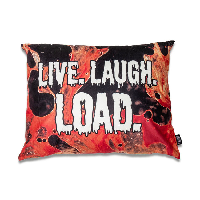 Live, Laugh, Load Pillow, , hi-res