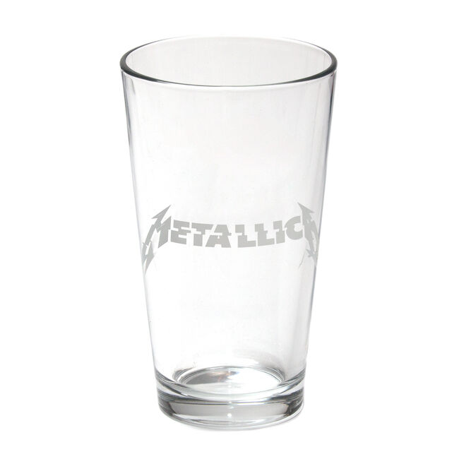 Glitch Logo Pint Glass, , hi-res