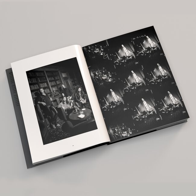 Metallica: The Black Album in Black & White Book by Ross Halfin, , hi-res