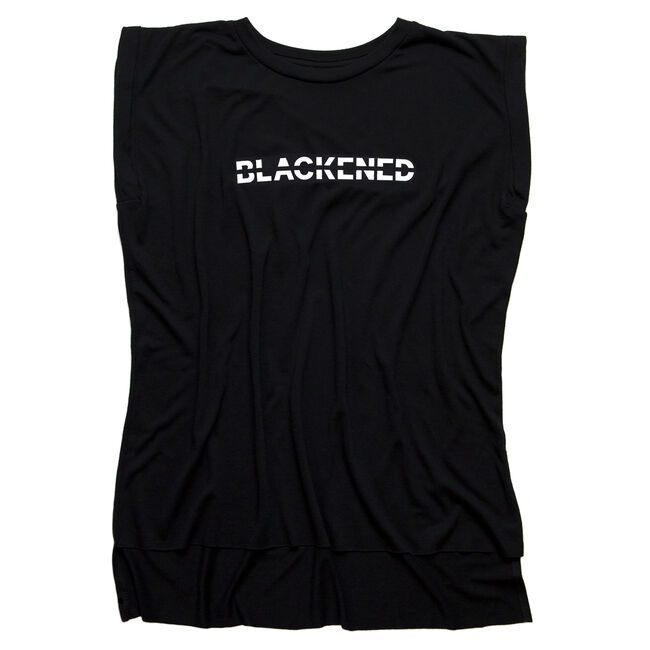 Women's Blackened Whiskey Flowy Muscle Shirt, , hi-res