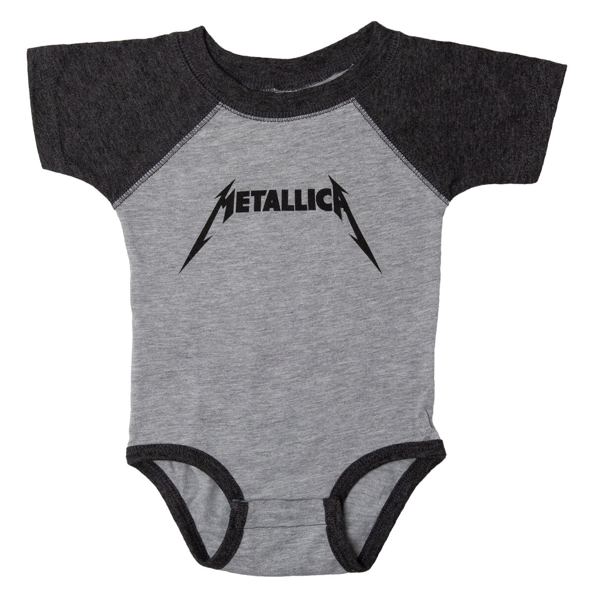 metallica baby onesie