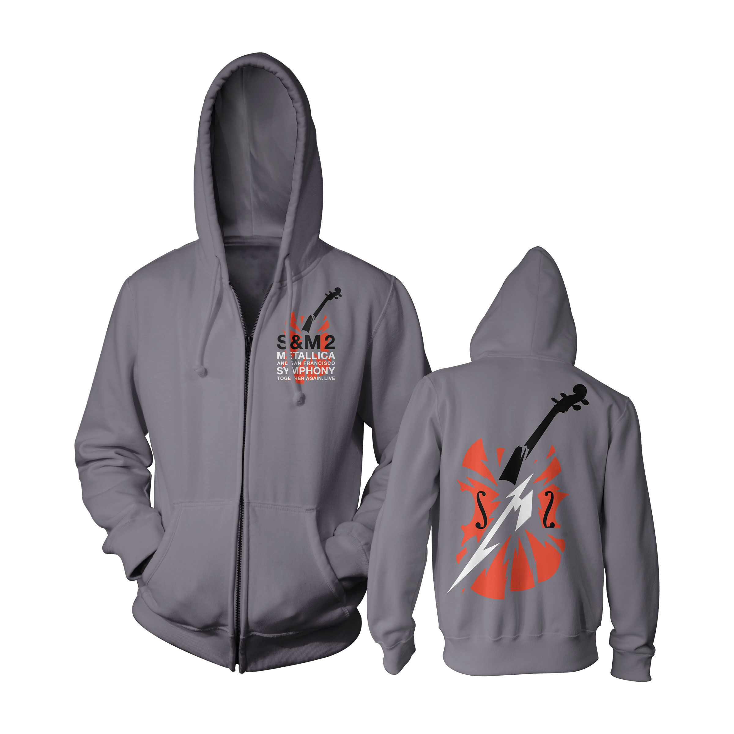 metallica zip up hoodies